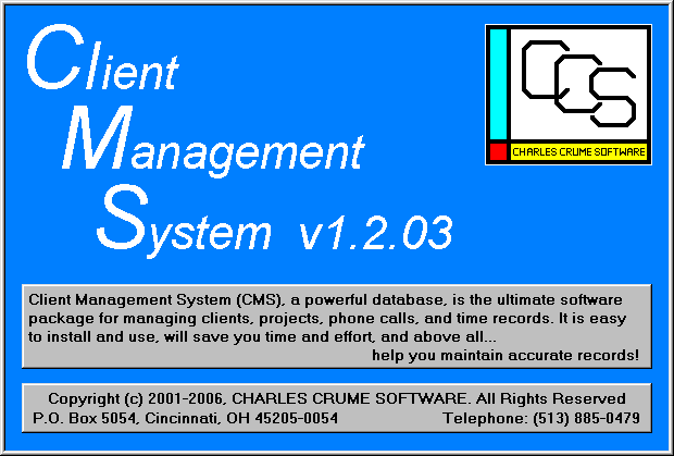 1) DEMO - Client Management System (Client, Project, and Time Management Software for Attorneys)
