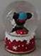 Mickey Mouse Snow/Water Globe 2009 Christmas Holiday -- lot of 2